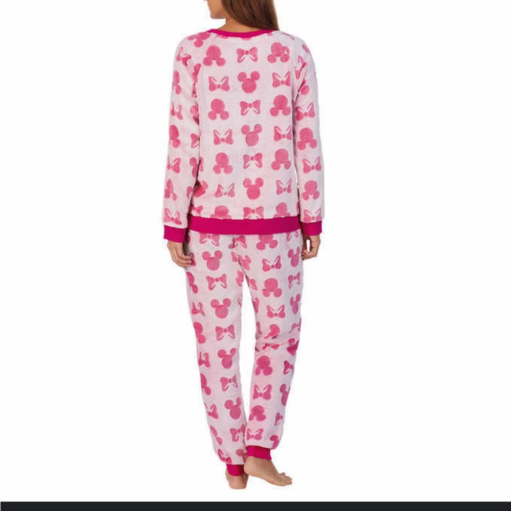 Disney Mickey and Minnie Pink Pajama Set